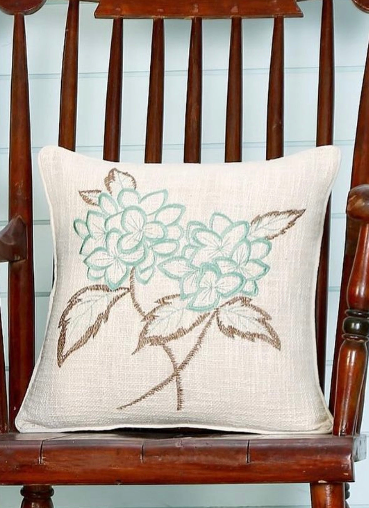 Embroidered Cushion Cover 16 inch X 16 inch