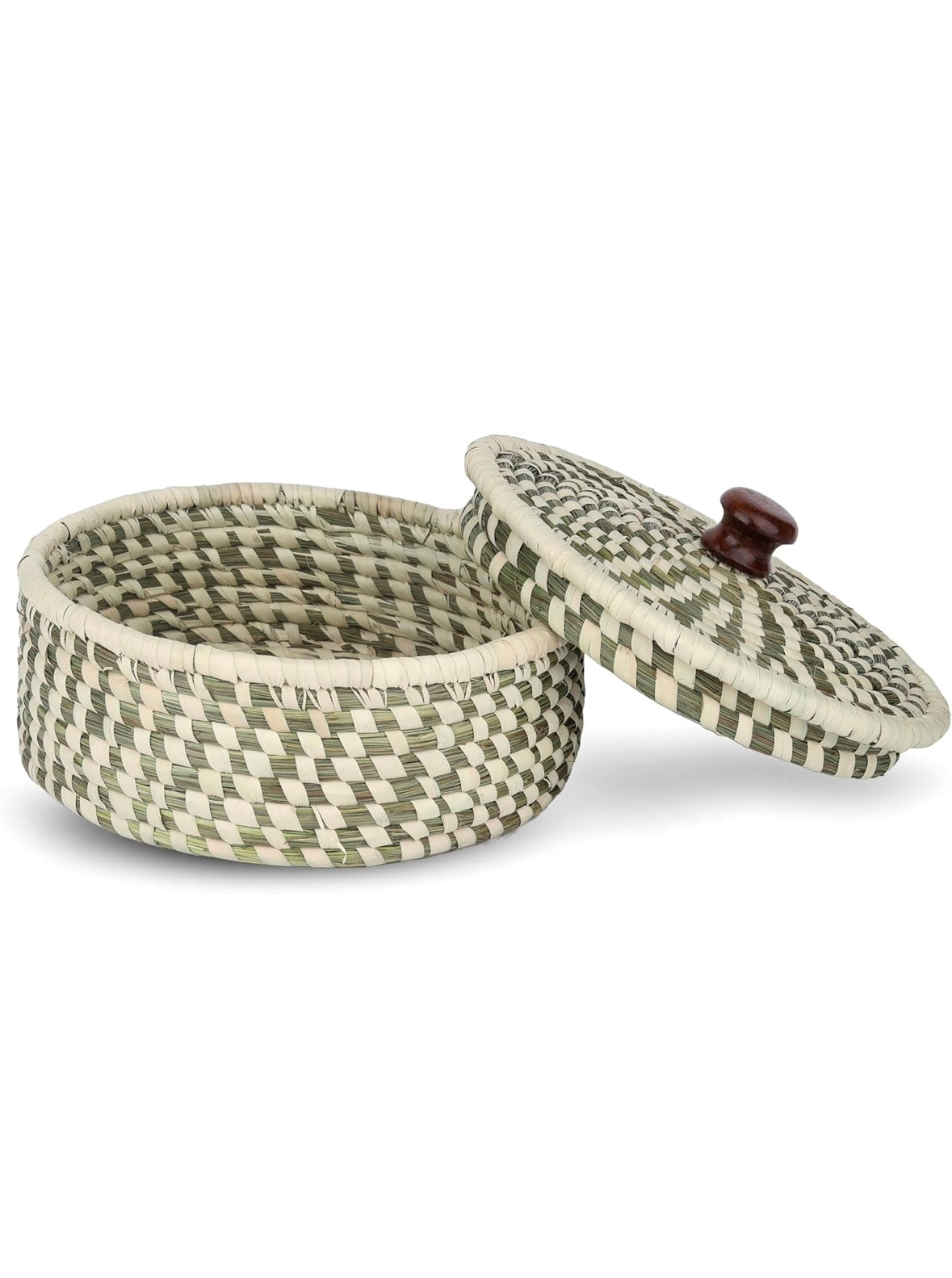 Sabai Grass Roti Box- Handmade eco-friendly storage