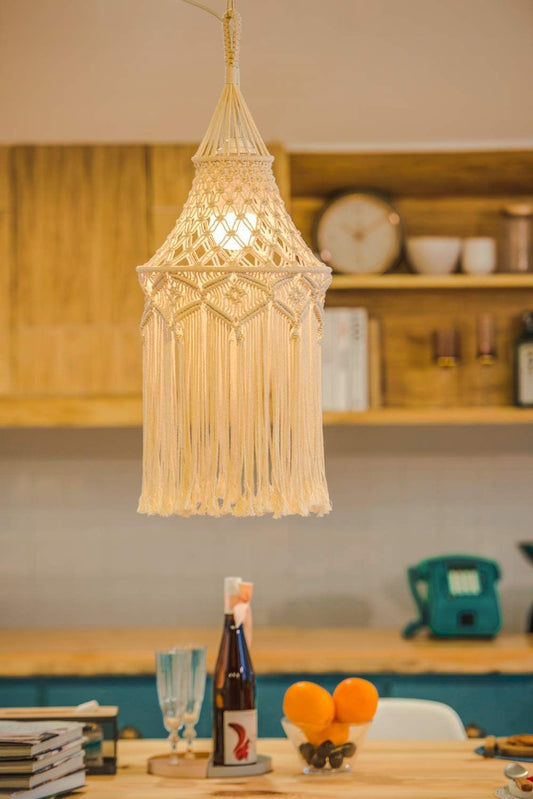 Macrame Lamp Shade